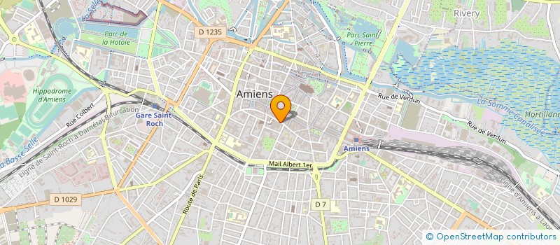 localisation de l'entreprise MONSIEUR ARNAUD BRIQUE à AMIENS
