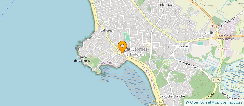 localisation de l'entreprise MONSIEUR ARNAUD BROCHARD  SAINT-GEORGES-DE-DIDONNE