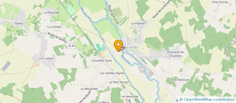 localisation de l'entreprise MONSIEUR ARNAUD BRUN à CHAZELLES