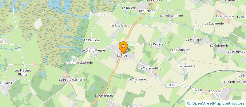 localisation de l'entreprise MONSIEUR ARNAUD BRUNELIERE  SAINT-MARS-DU-DESERT