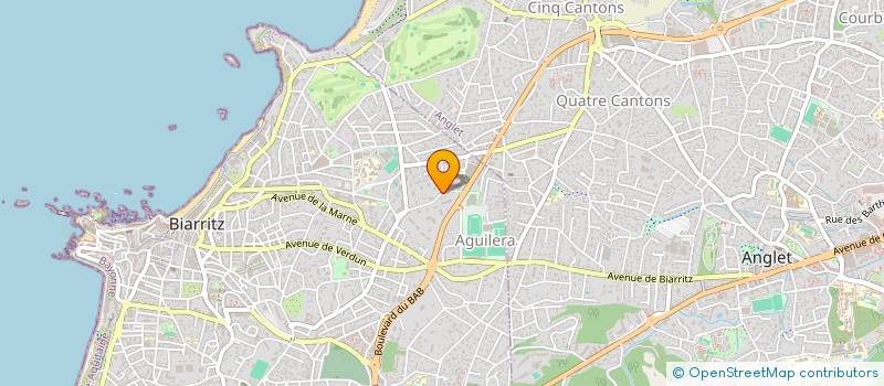 localisation de l'entreprise MONSIEUR ARNAUD BUISSON à BIARRITZ