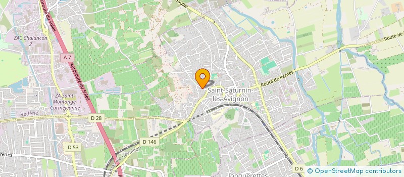 localisation de l'entreprise MONSIEUR ARNAUD BURON  SAINT-SATURNIN-LES-AVIGNON