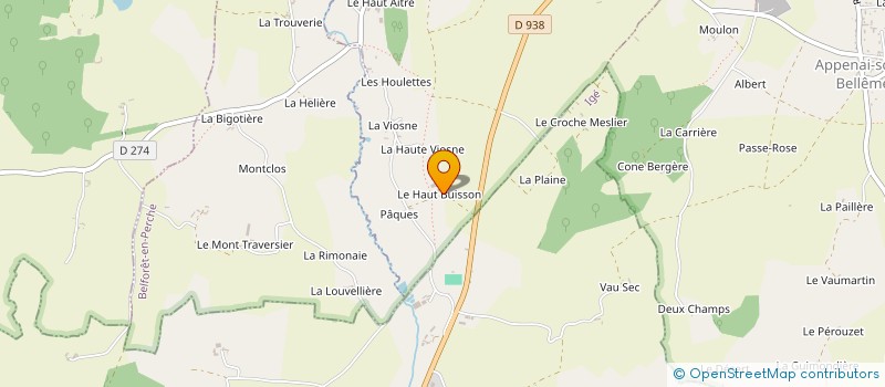 localisation de l'entreprise MONSIEUR ARNAUD CABARET à SAINT-MARTIN-DU-VIEUX-BELLEME
