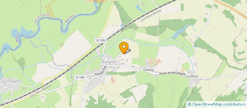 localisation de l'entreprise MONSIEUR ARNAUD CABOT  LANTENNE-VERTIERE