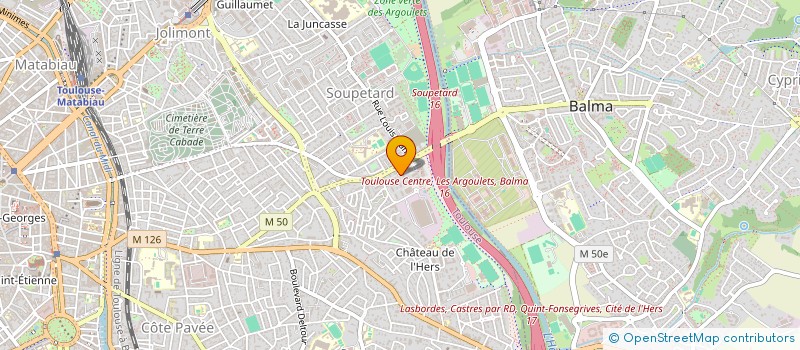 localisation de l'entreprise MONSIEUR ARNAUD CABROLIER à TOULOUSE