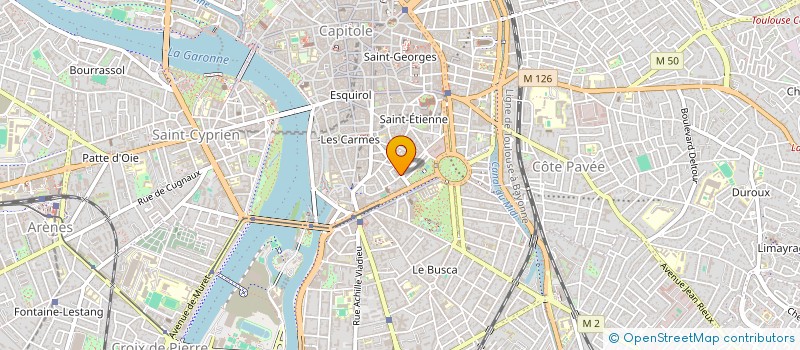 localisation de l'entreprise MONSIEUR ARNAUD CADENET  TOULOUSE