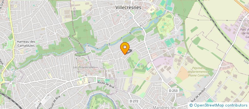 localisation de l'entreprise MONSIEUR ARNAUD CALLEGARI  VILLECRESNES