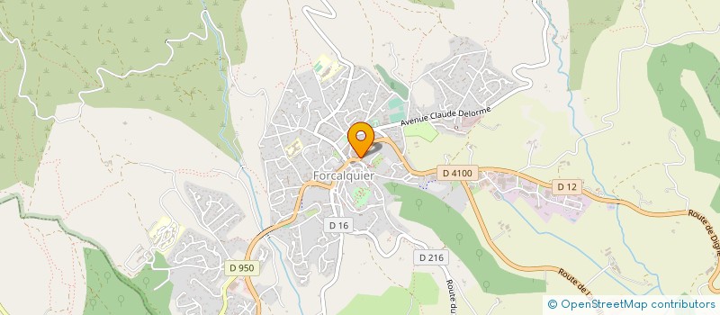 localisation de l'entreprise MONSIEUR ARNAUD CALLEJA à FORCALQUIER