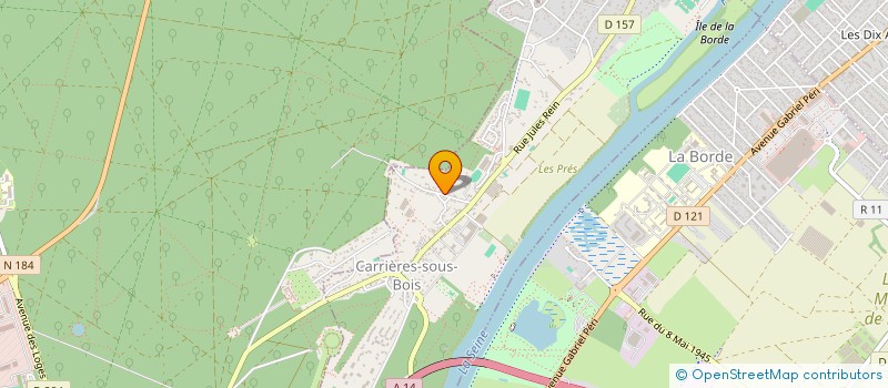 localisation de l'entreprise MONSIEUR ARNAUD CAMUSET à LE MESNIL-LE-ROI