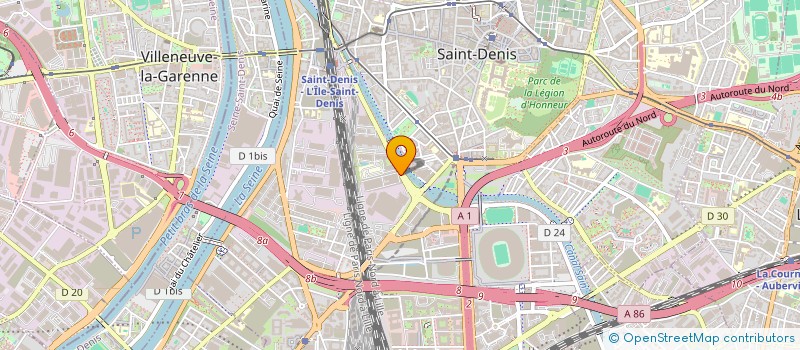 localisation de l'entreprise MONSIEUR ARNAUD CANIZARES à SAINT-DENIS