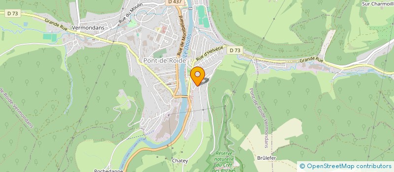 localisation de l'entreprise MONSIEUR ARNAUD CAPPELLETTI  PONT-DE-ROIDE-VERMONDANS