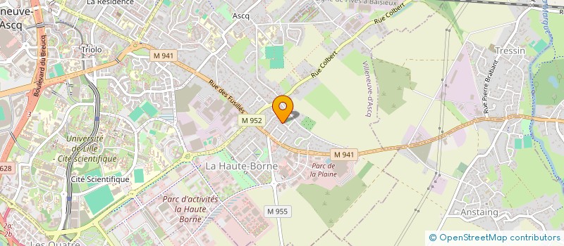 localisation de l'entreprise MONSIEUR ARNAUD CAPPELLI à VILLENEUVE-D'ASCQ