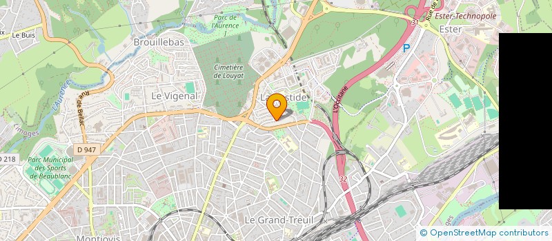 localisation de l'entreprise MONSIEUR ARNAUD CAPPELLI à LIMOGES