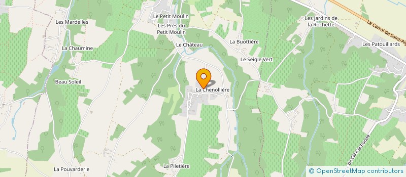 localisation de l'entreprise MONSIEUR ARNAUD CAPRON  ANGE