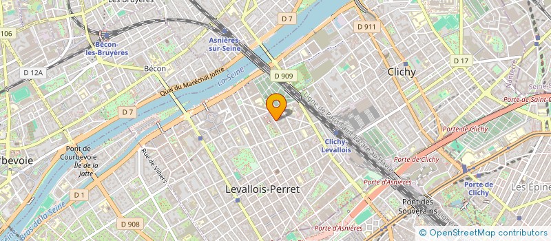 localisation de l'entreprise MONSIEUR ARNAUD CARAES à LEVALLOIS-PERRET