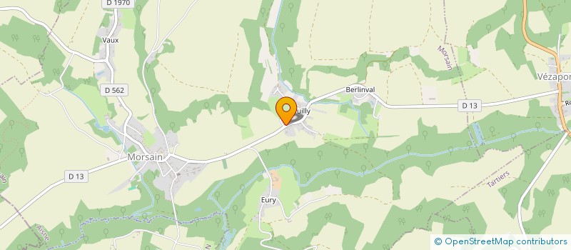 localisation de l'entreprise MONSIEUR ARNAUD CARDON  MORSAIN