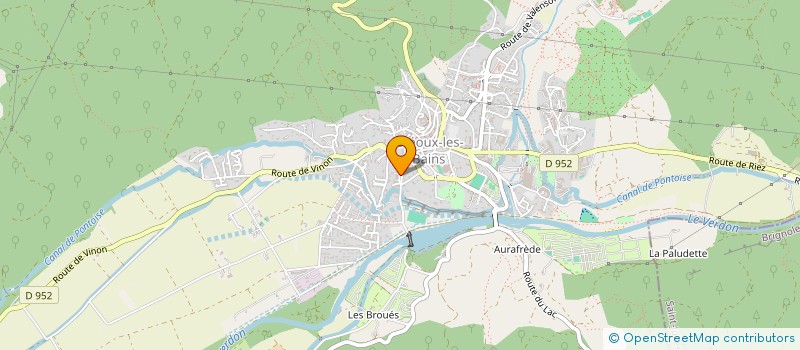localisation de l'entreprise MONSIEUR ARNAUD CARELS à GREOUX-LES-BAINS