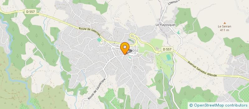 localisation de l'entreprise MONSIEUR ARNAUD CARIOU à FLAYOSC
