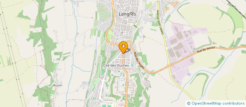 localisation de l'entreprise MONSIEUR ARNAUD CARITEY à LANGRES