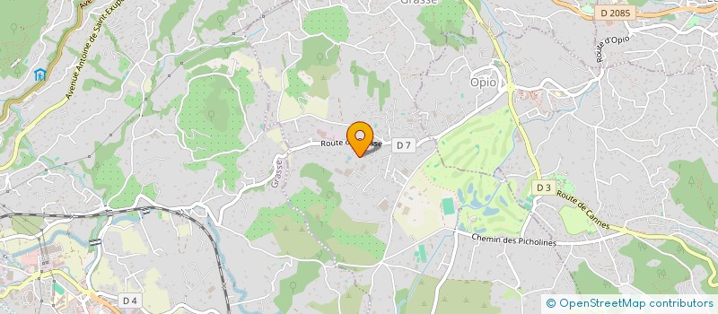 localisation de l'entreprise MONSIEUR ARNAUD CARLE  CHATEAUNEUF-GRASSE