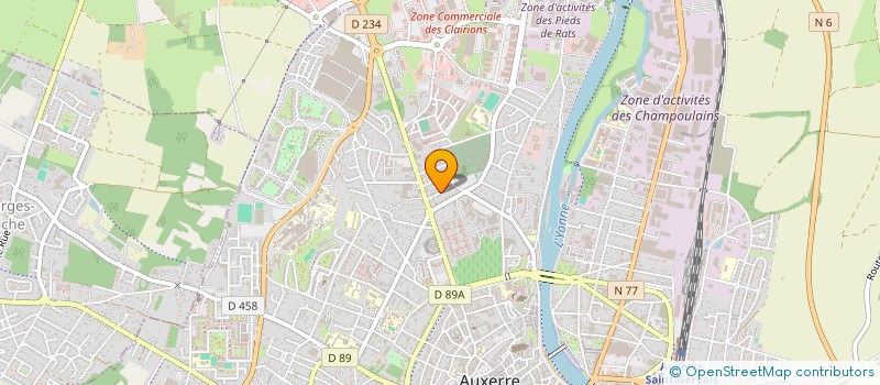 localisation de l'entreprise MONSIEUR ARNAUD CARNET à AUXERRE