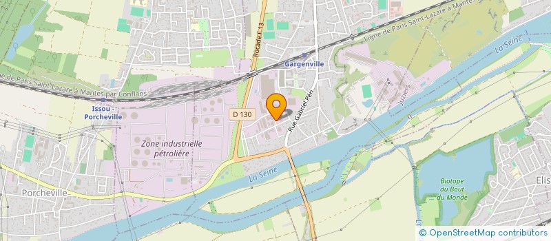 localisation de l'entreprise MONSIEUR ARNAUD CARPENTIER  GARGENVILLE