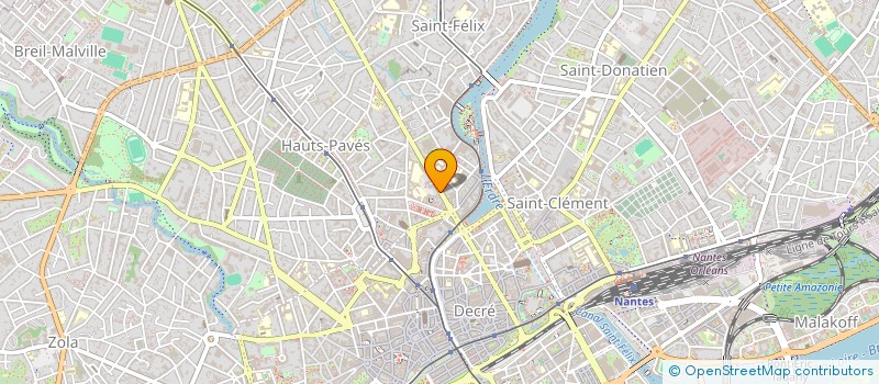 localisation de l'entreprise MONSIEUR ARNAUD CASABONNE  NANTES