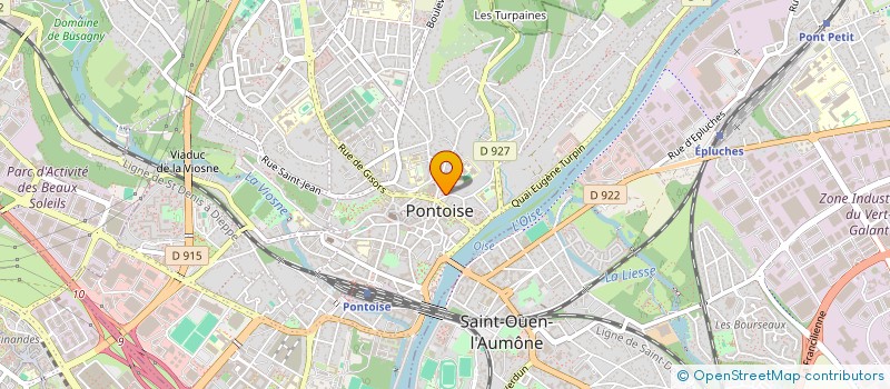 localisation de l'entreprise MONSIEUR ARNAUD CASADO à PONTOISE