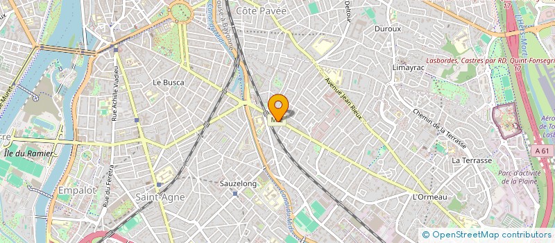 localisation de l'entreprise MONSIEUR ARNAUD CASSAGNAUD à TOULOUSE