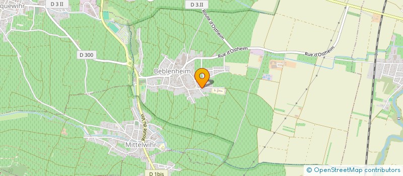 localisation de l'entreprise MONSIEUR ARNAUD CASSAGNOL  BEBLENHEIM