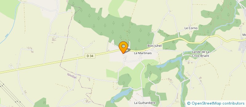 localisation de l'entreprise MONSIEUR ARNAUD CASTEL  SAINT-DOLAY