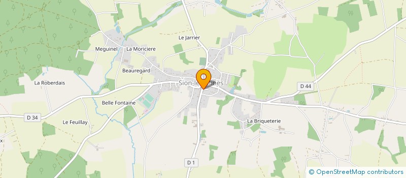 localisation de l'entreprise MONSIEUR ARNAUD CAVE  SION-LES-MINES