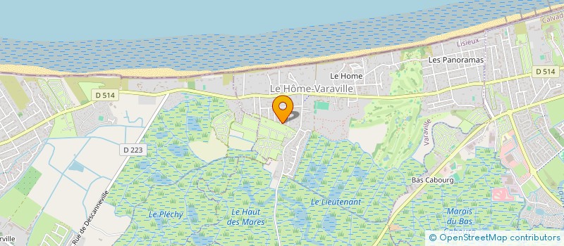 localisation de l'entreprise MONSIEUR ARNAUD CEDRIC GILLES RAMAGE  VARAVILLE