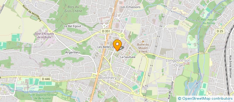 localisation de l'entreprise MONSIEUR ARNAUD CENCIGH  MONTLHERY