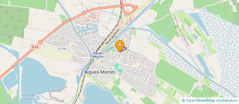 localisation de l'entreprise MONSIEUR ARNAUD CHABANON à SAINT-LAURENT-D'AIGOUZE
