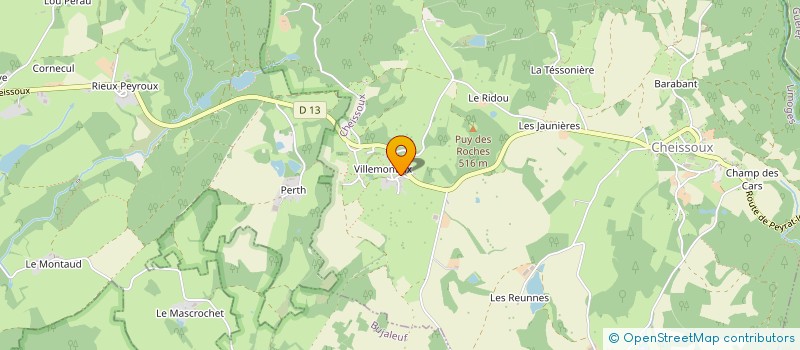 localisation de l'entreprise MONSIEUR ARNAUD CHAHINIAN  CHEISSOUX