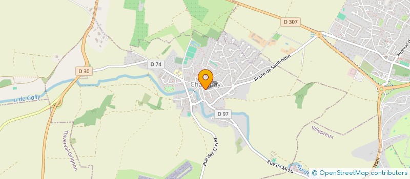 localisation de l'entreprise MONSIEUR ARNAUD CHAMBE à CHAVENAY