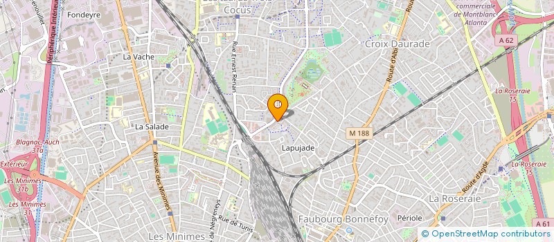 localisation de l'entreprise MONSIEUR ARNAUD CHAMPIGNY à TOULOUSE