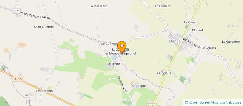 localisation de l'entreprise MONSIEUR ARNAUD CHAUMIER à PERCHE-EN-NOCE