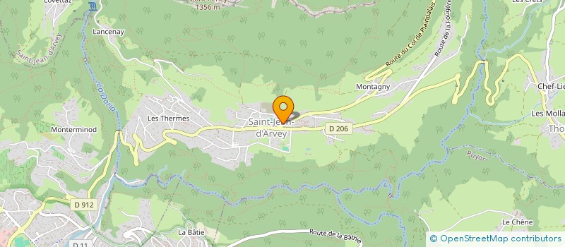 localisation de l'entreprise MONSIEUR ARNAUD CHAUTEMPS  SAINT-JEAN-D'ARVEY