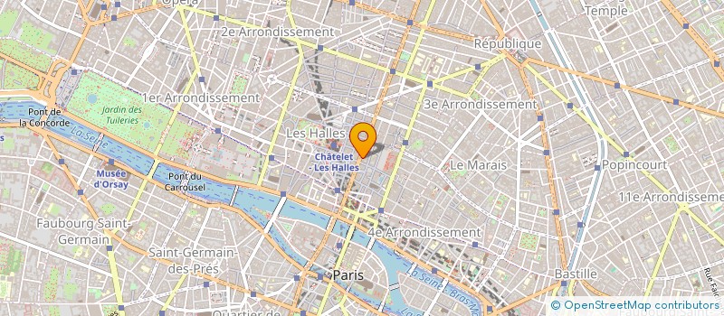 localisation de l'entreprise MONSIEUR ARNAUD CHERIFI  PARIS