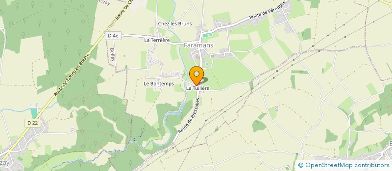 localisation de l'entreprise MONSIEUR ARNAUD CHERRUAULT  FARAMANS