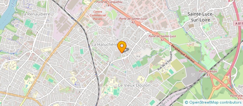 localisation de l'entreprise MONSIEUR ARNAUD CHEVER  NANTES