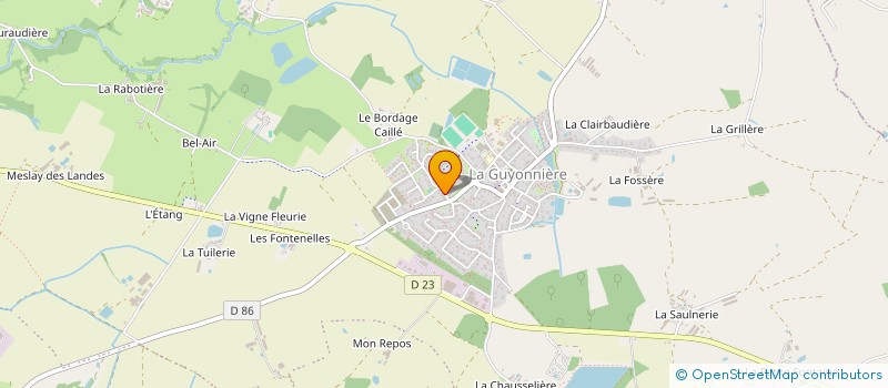localisation de l'entreprise MONSIEUR ARNAUD CHEVREAU à MONTAIGU-VENDEE
