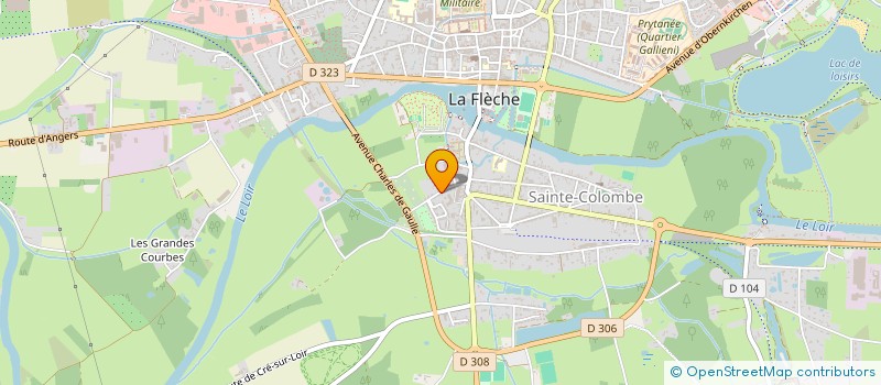 localisation de l'entreprise MONSIEUR ARNAUD CHEVREUX à BAZOUGES CRE SUR LOIR
