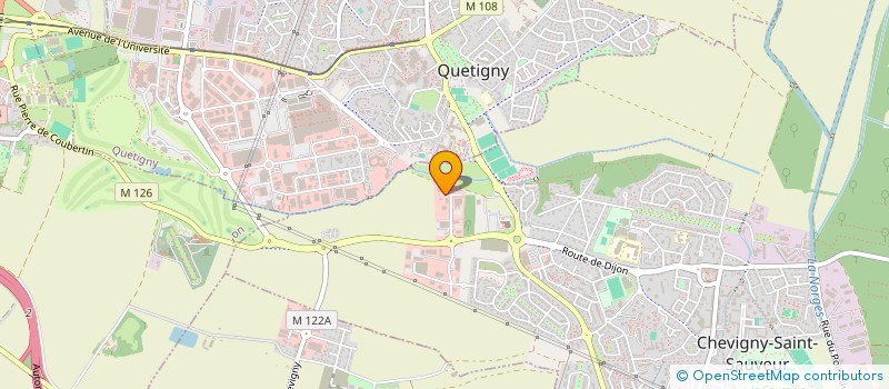 localisation de l'entreprise MONSIEUR ARNAUD CHOVELON à CHEVIGNY-SAINT-SAUVEUR