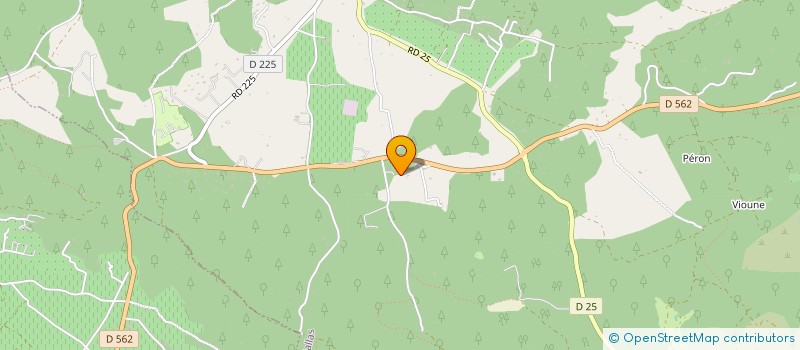 localisation de l'entreprise MONSIEUR ARNAUD CHRISTINE  CALLAS