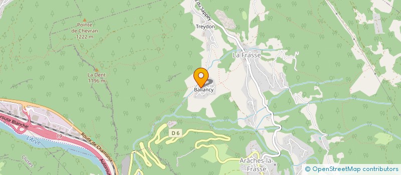 localisation de l'entreprise MONSIEUR ARNAUD CIBRARIO  ARACHES-LA-FRASSE