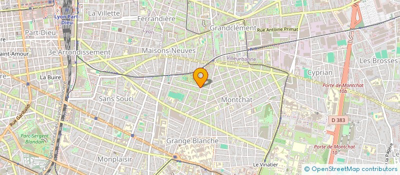 localisation de l'entreprise MONSIEUR ARNAUD CIVET  LYON