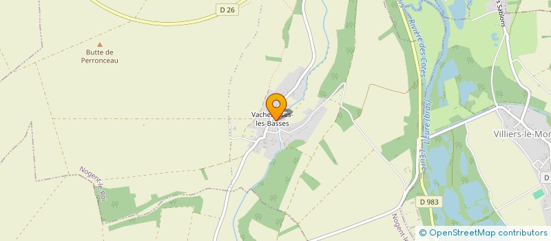 localisation de l'entreprise MONSIEUR ARNAUD CLAIRET à NOGENT-LE-ROI